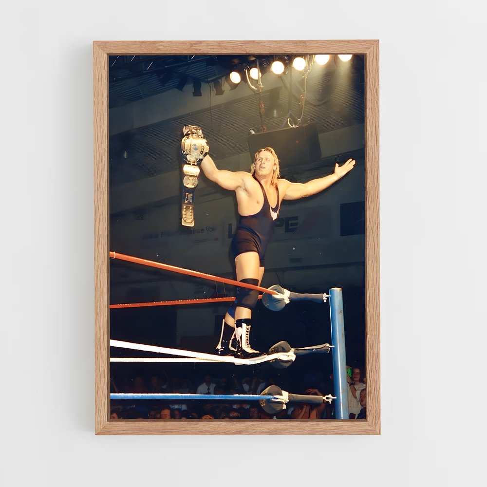 ap-owen hart-2 cadre Bois clair