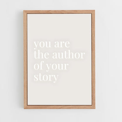 ap-own your story-2 cadre Bois clair