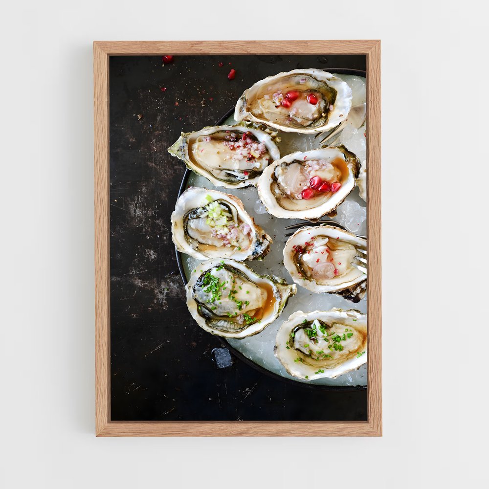 ap-oysters-8 cadre Bois clair