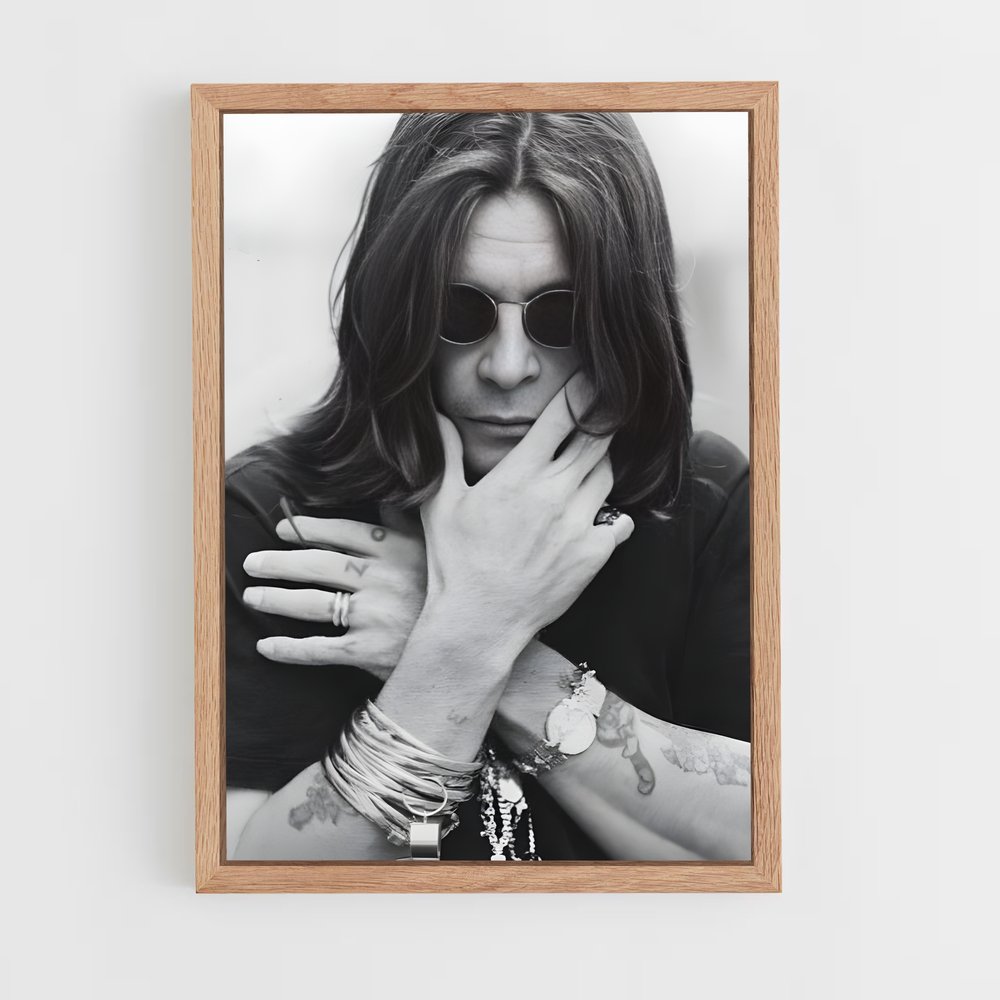 ap-ozzy osbourne-5 cadre Bois clair