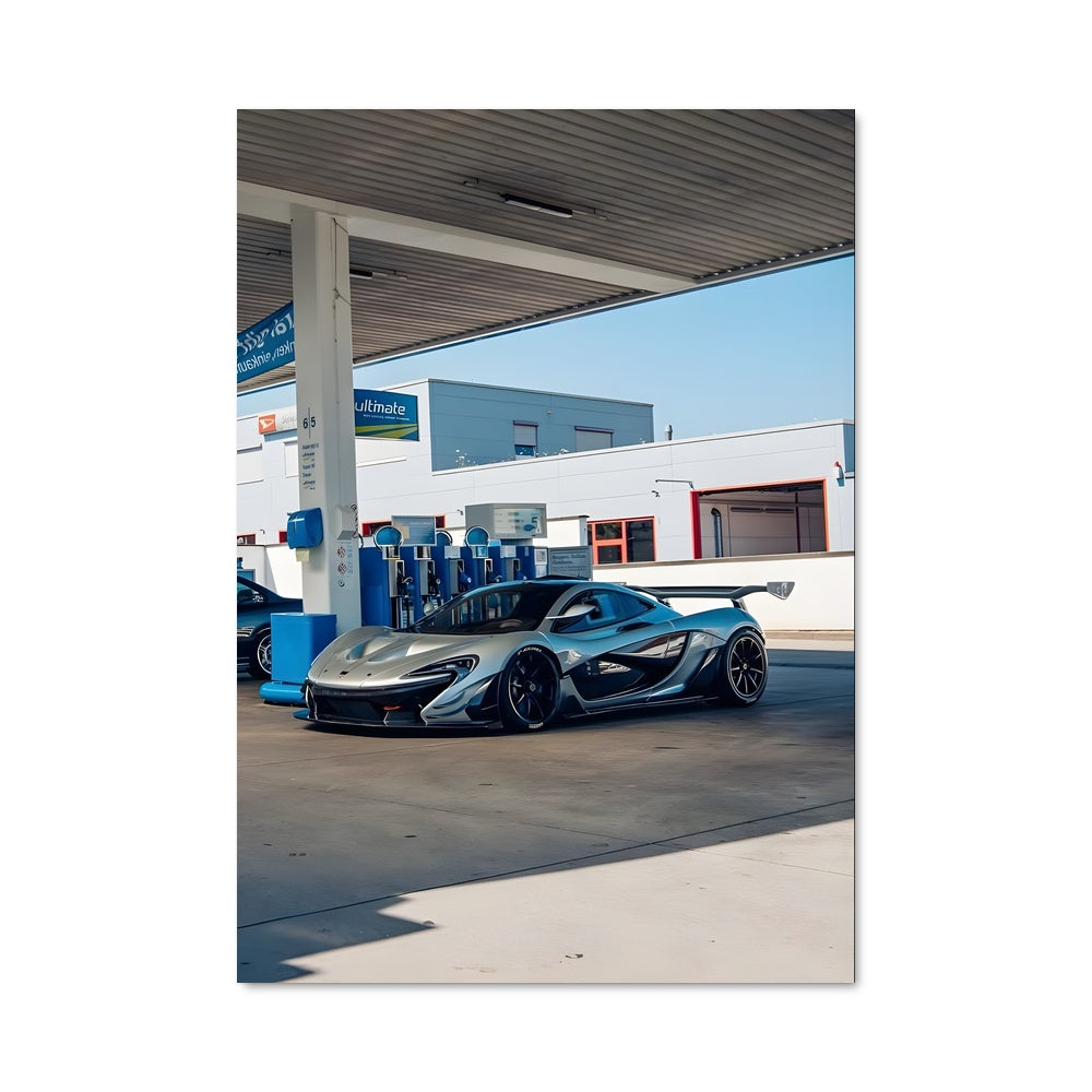 Poster Essence d'Automobile