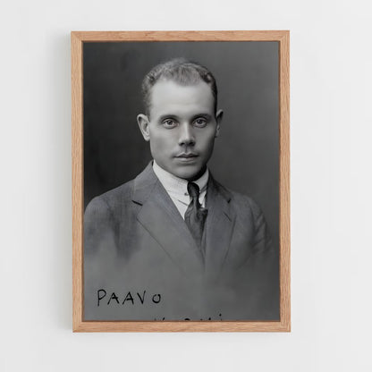 ap-paavo nurmi-1 cadre Bois clair