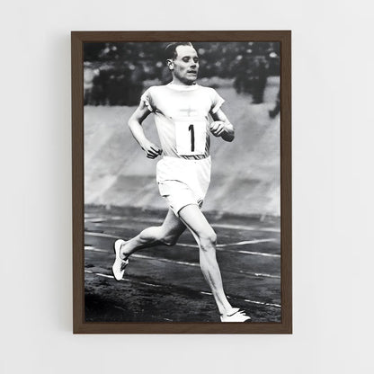 ap-paavo nurmi-2 cadre Bois foncé