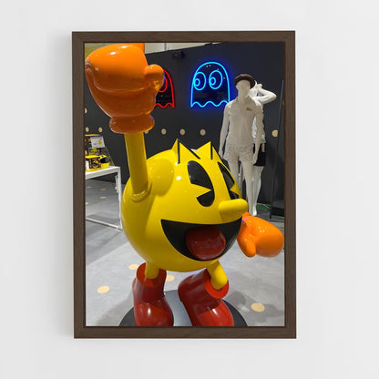 ap-pac-man-2 cadre Bois foncé
