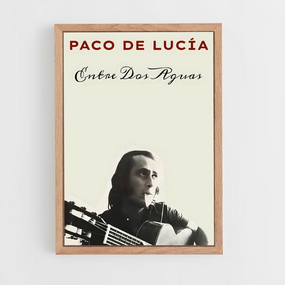 ap-paco de lucia-2 cadre Bois clair