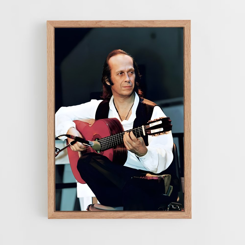 ap-paco de lucia-4 cadre Bois clair