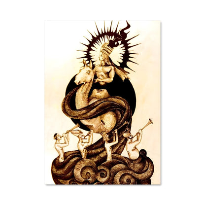 Poster Serpent Élégant
