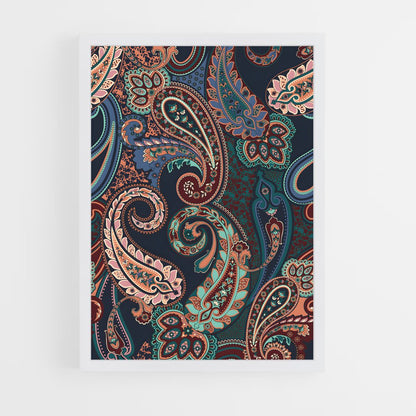 ap-paisley-1 cadre Blanc