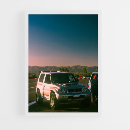 ap-pajero evolution-1 cadre Blanc
