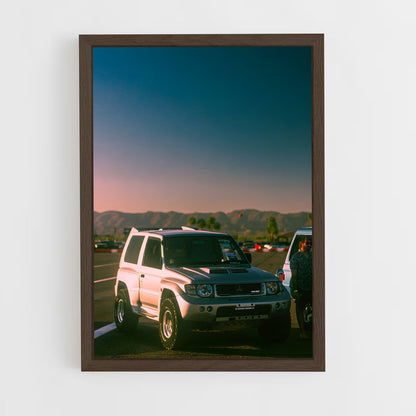 ap-pajero evolution-1 cadre Bois foncé