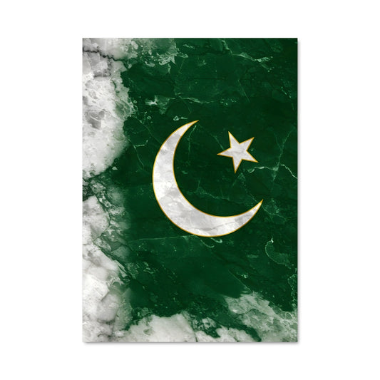 Poster Pakistan flag 85627