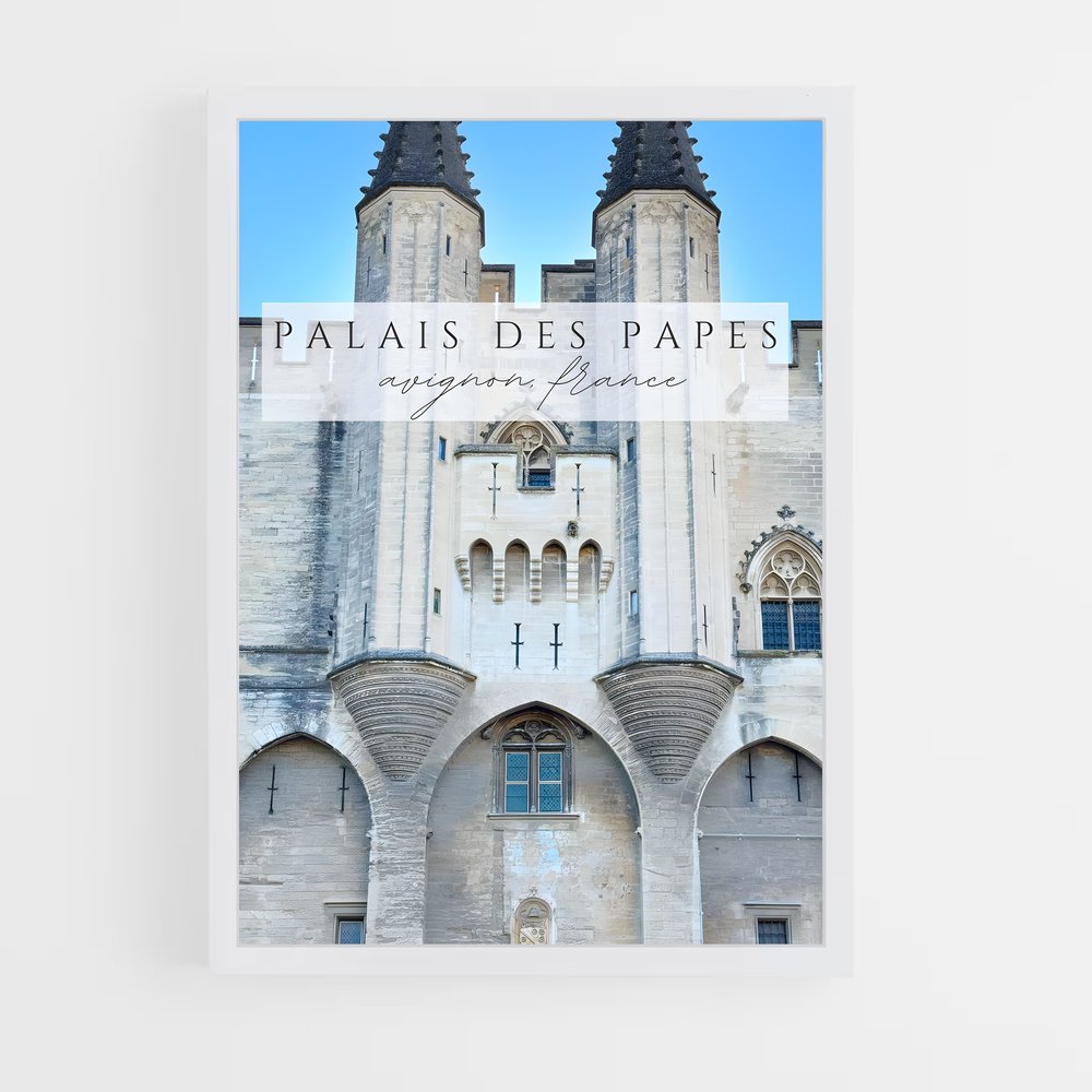 ap-palace des papes-3 cadre Blanc