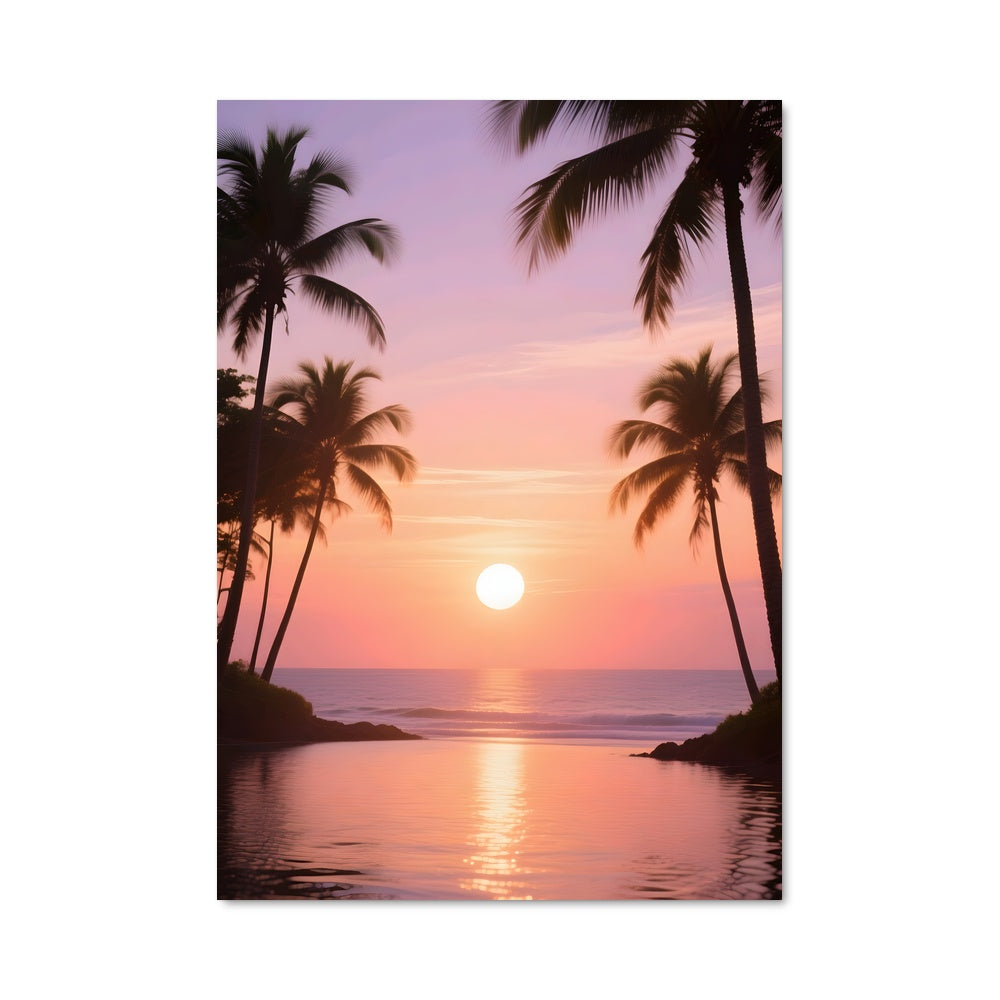 Poster Coucher de Soleil Évasion