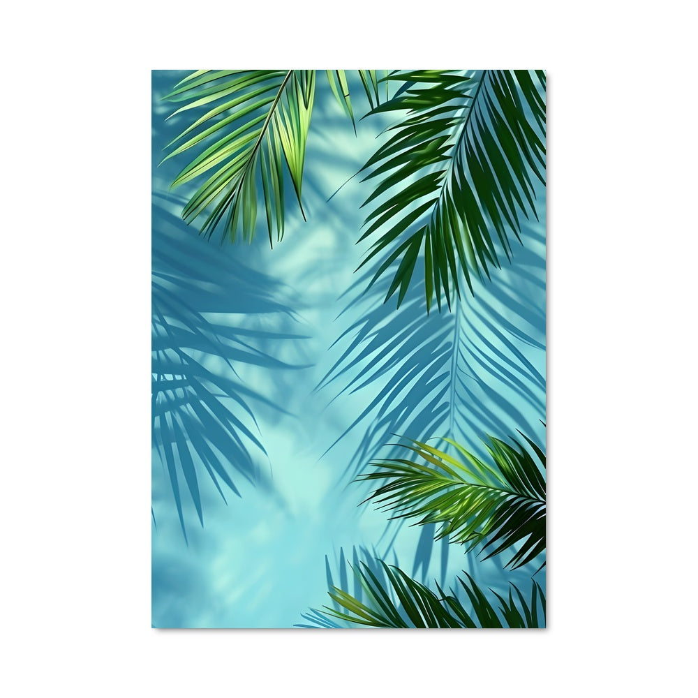 Poster Palmiers Célestes