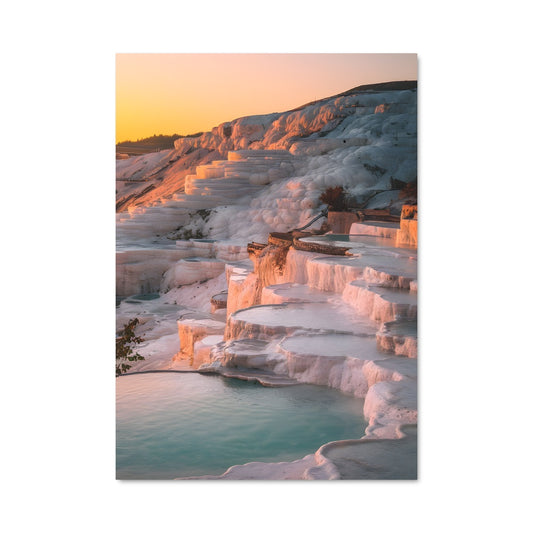 Poster Lever de Lune Pamukkale