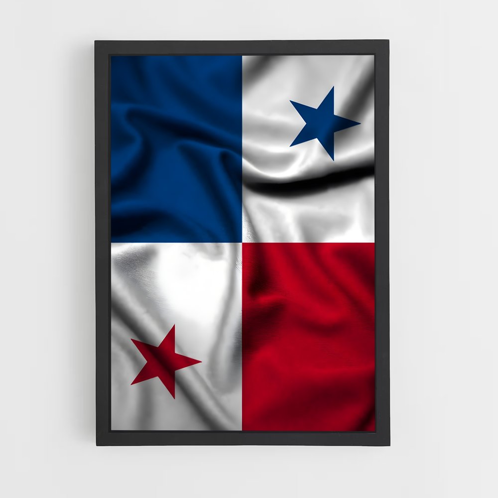 ap-panama flag-2 cadre Noir