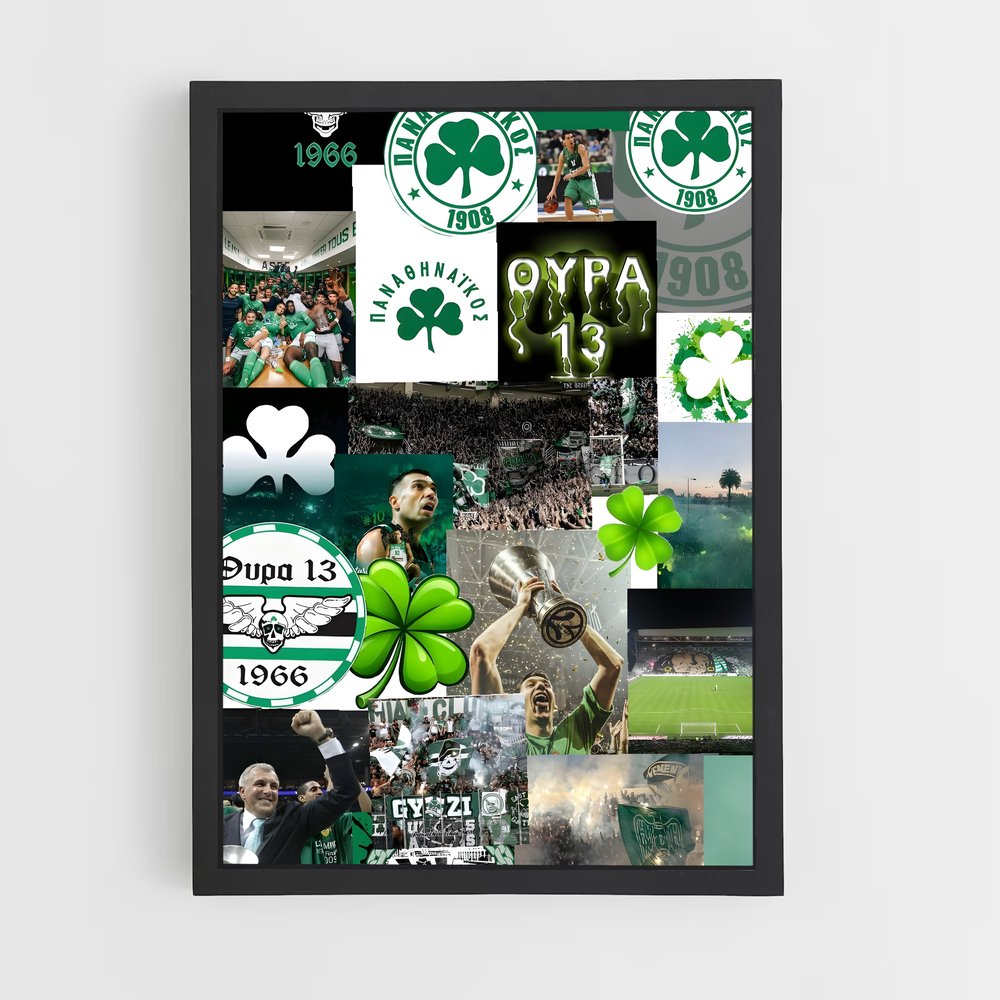ap-panathinaikos fc-6 cadre Noir