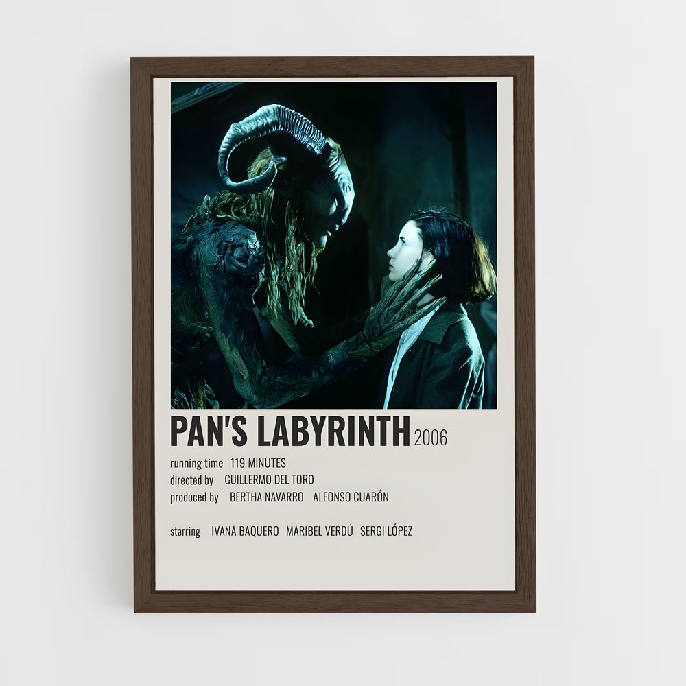 ap-pans labyrinth-2 cadre Bois foncé