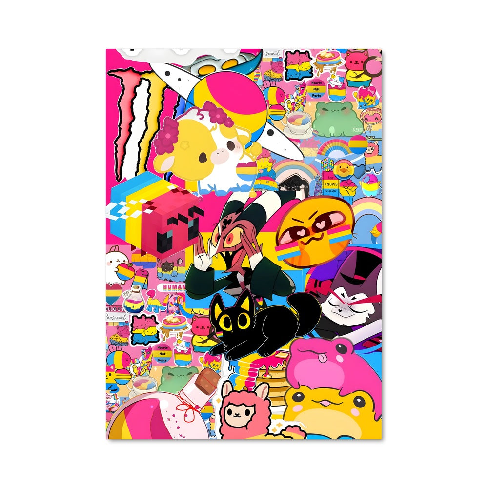 Poster Pansexual flag 85647