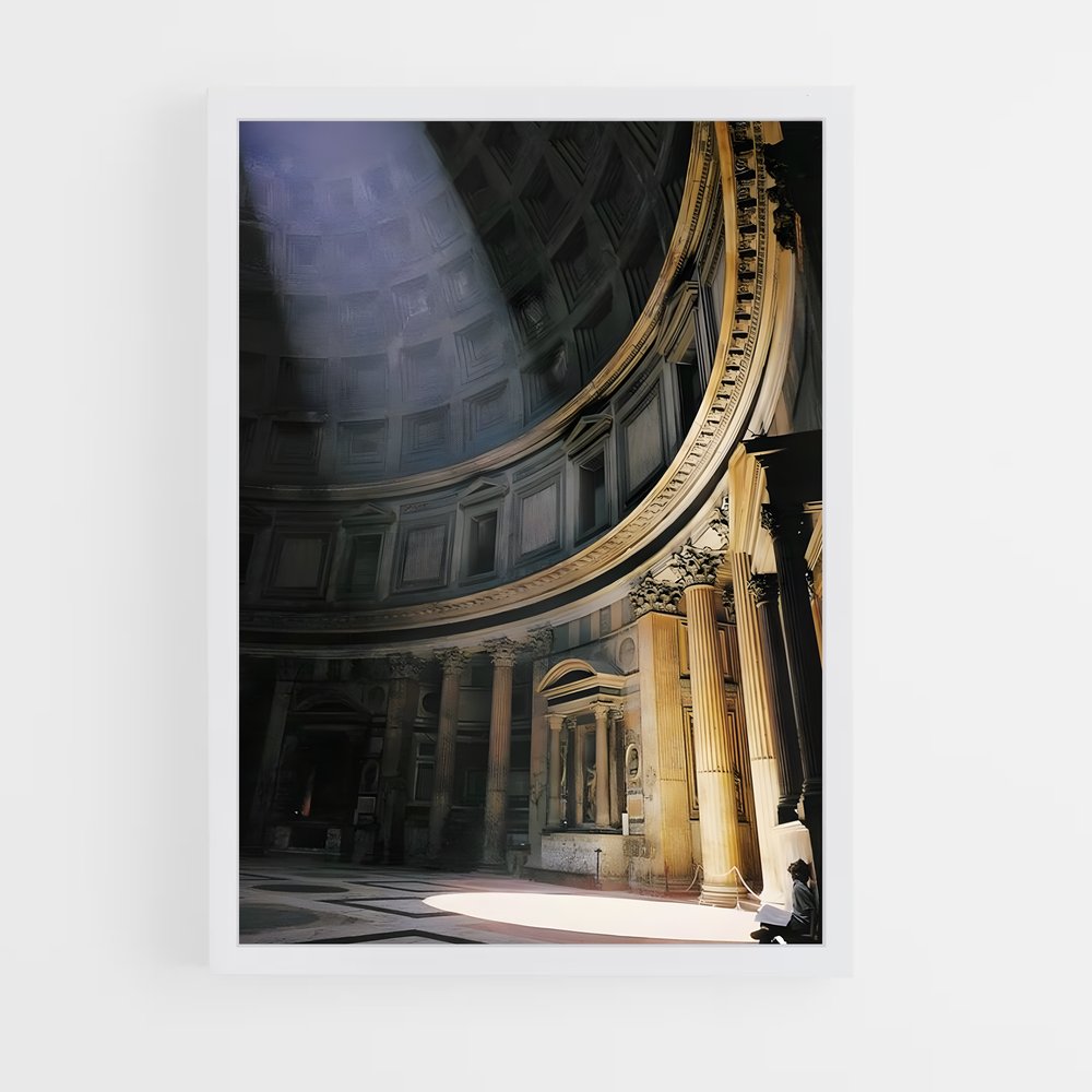 ap-pantheon rome-3 cadre Blanc