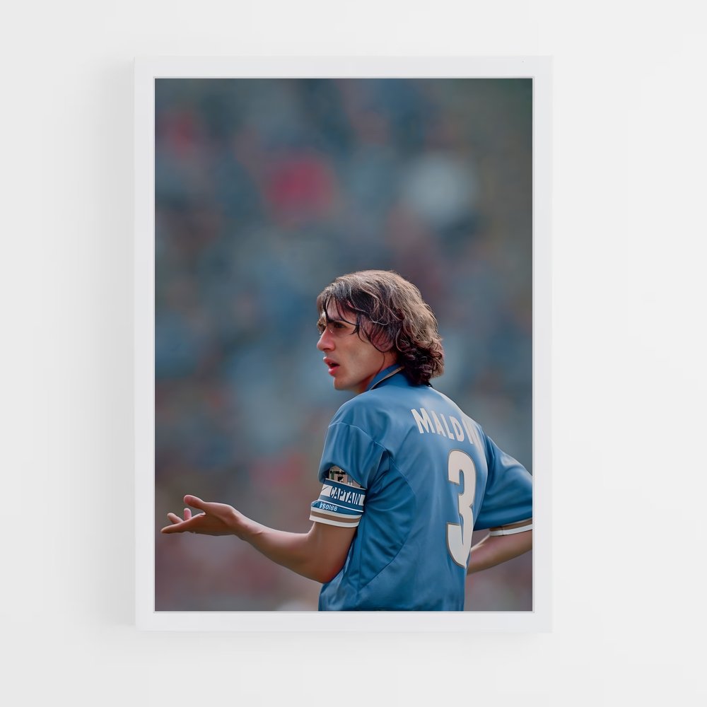 ap-paolo maldini-10 cadre Blanc
