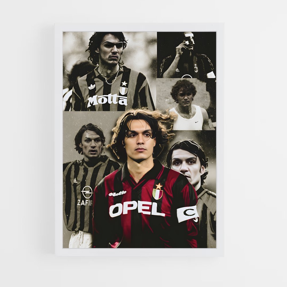 ap-paolo maldini-3 cadre Blanc