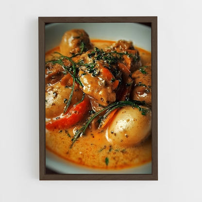 ap-paprika-1 cadre Bois foncé