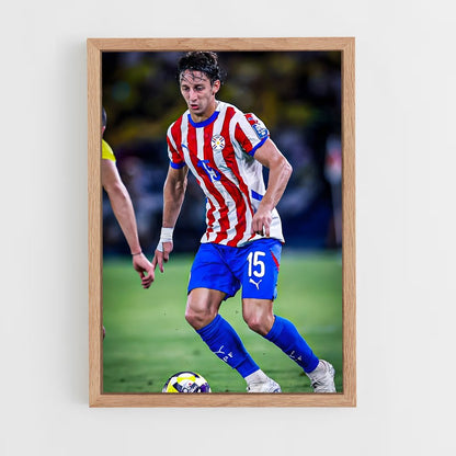ap-paraguay national football team-4 cadre Bois clair