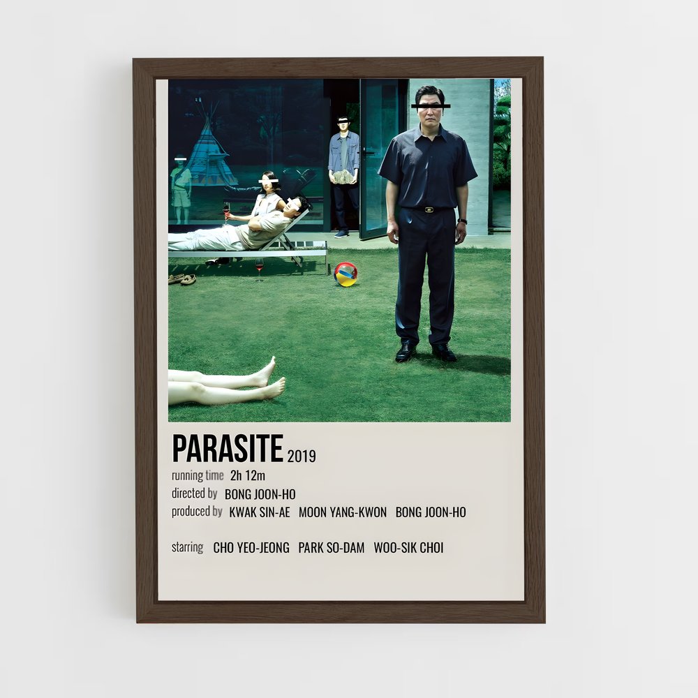 ap-parasite-2 cadre Bois foncé