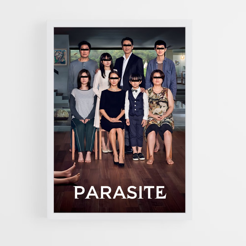 ap-parasite-4 cadre Blanc