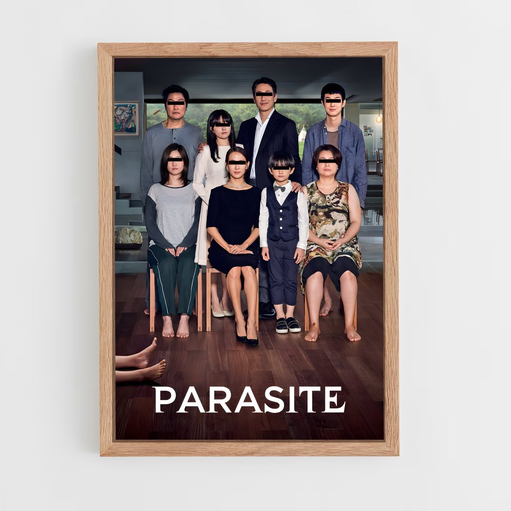 ap-parasite-4 cadre Bois clair