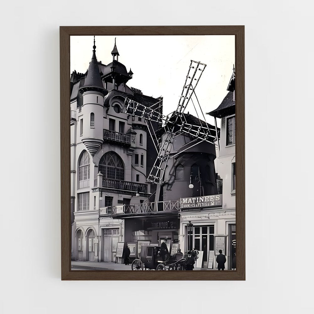 ap-paris 1900-1 cadre Bois foncé