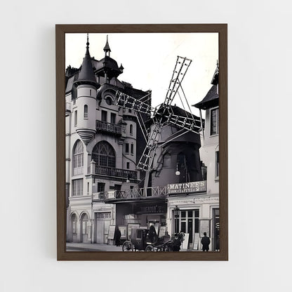 ap-paris 1900-1 cadre Bois foncé