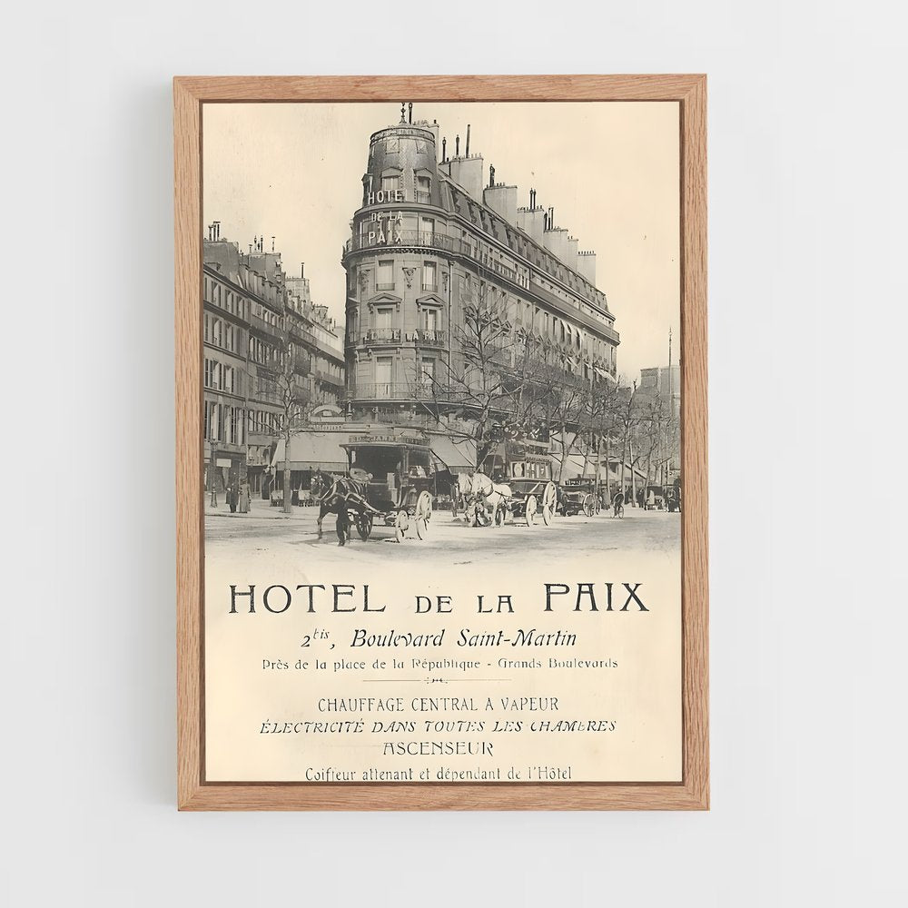 ap-paris 1900-5 cadre Bois clair