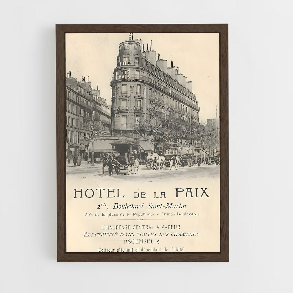 ap-paris 1900-5 cadre Bois foncé