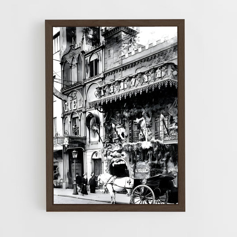 ap-paris 1900-6 cadre Bois foncé
