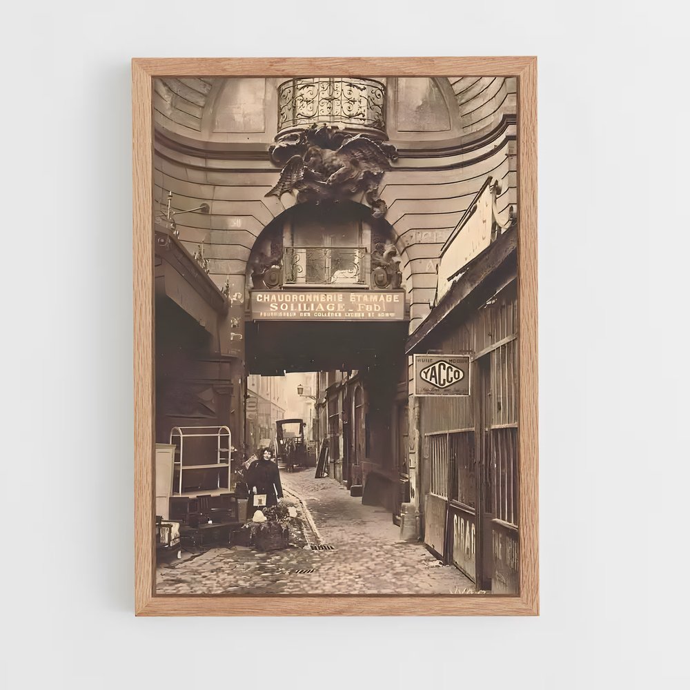 ap-paris 1900-7 cadre Bois clair