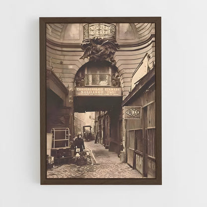 ap-paris 1900-7 cadre Bois foncé