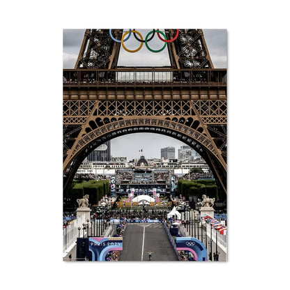 Poster Tour Eiffel Élevée