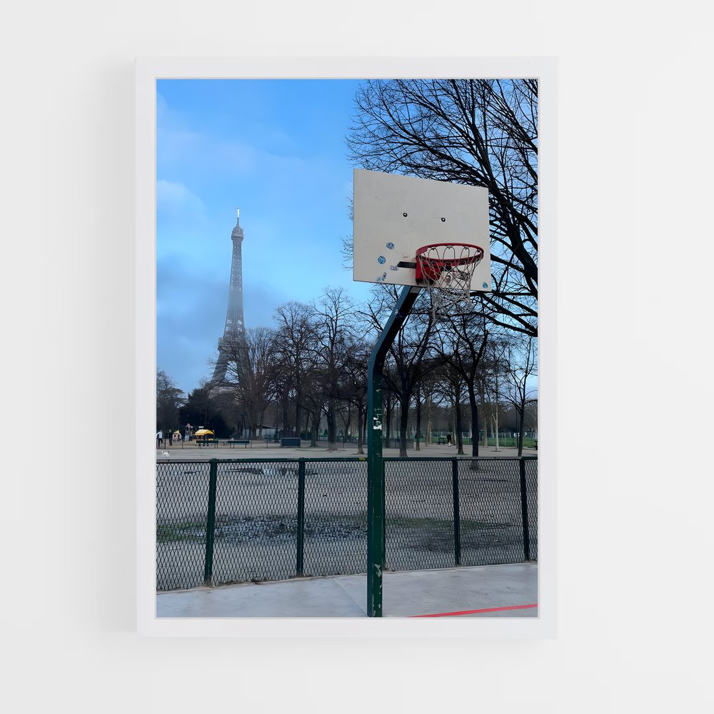 ap-paris basketball-6 cadre Blanc