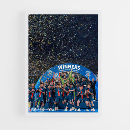 ap-paris saint-germain fc-2 cadre Blanc
