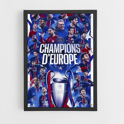 ap-paris saint-germain fc-9 cadre Noir