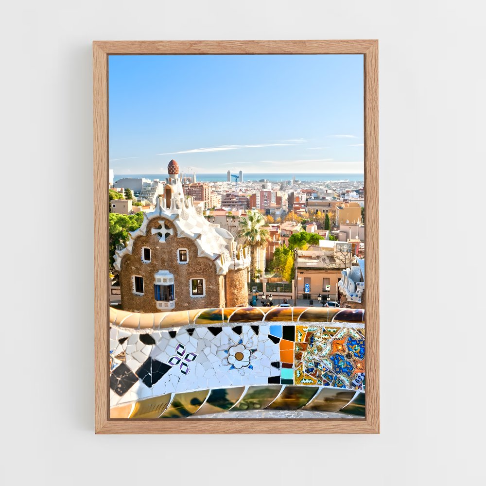 ap-park guell-1 cadre Bois clair