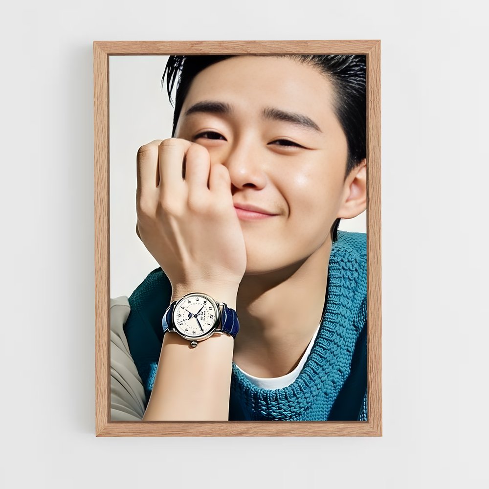 ap-park seo-joon-3 cadre Bois clair