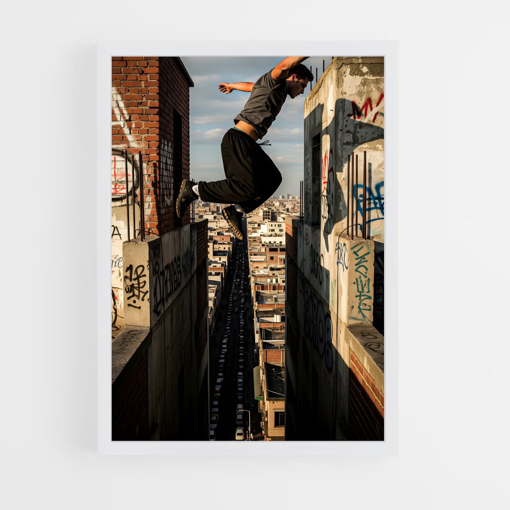 ap-parkour freerunning-4 cadre Blanc