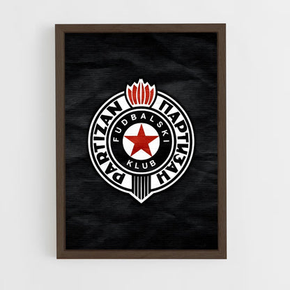 ap-partizan belgrade-1 cadre Bois foncé