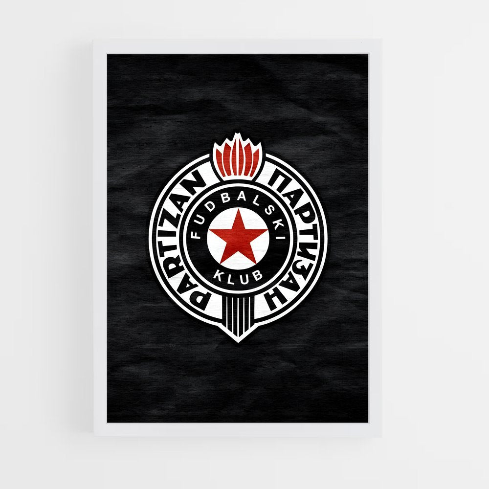 ap-partizan belgrade basketball-10 cadre Blanc