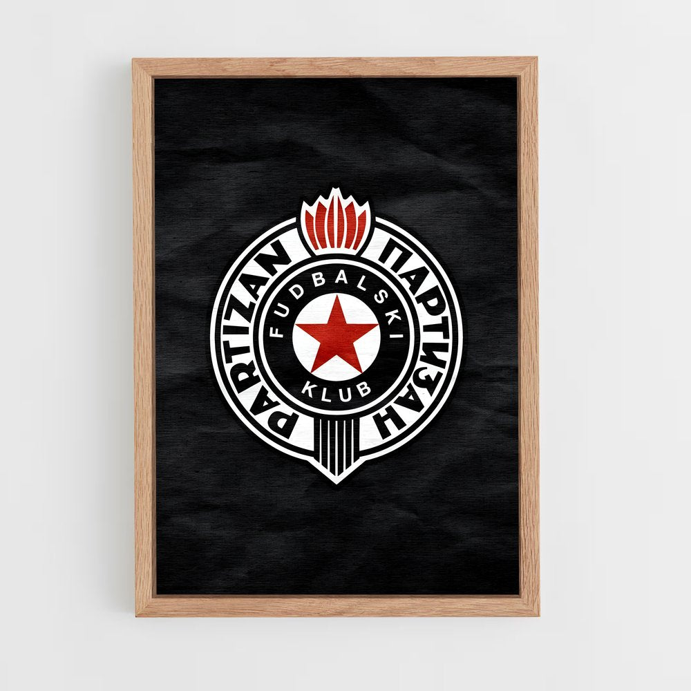 ap-partizan belgrade basketball-10 cadre Bois clair