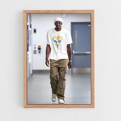 ap-pascal siakam-7 cadre Bois clair