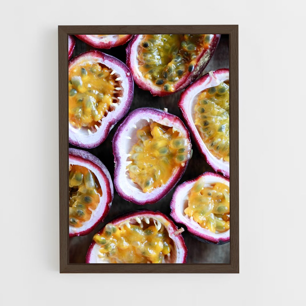 ap-passion fruit-5 cadre Bois foncé